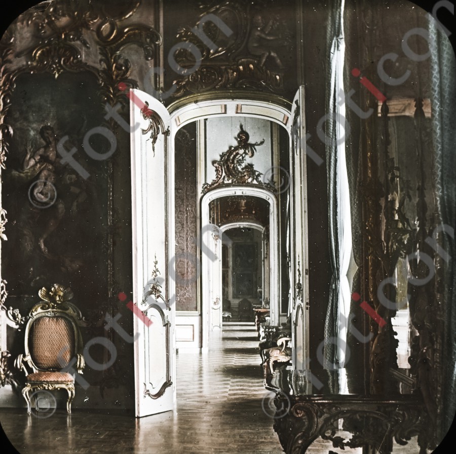 Zimmer Friedr. d. Grossen im neuen Palais - Foto foticon-simon-fr-d-grosse-190-025.jpg | foticon.de - Bilddatenbank für Motive aus Geschichte und Kultur